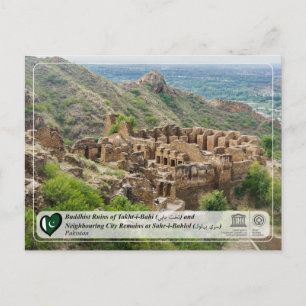 Carte Postale Ruines bouddhiques de Takht-i-Bahi et vestiges de 