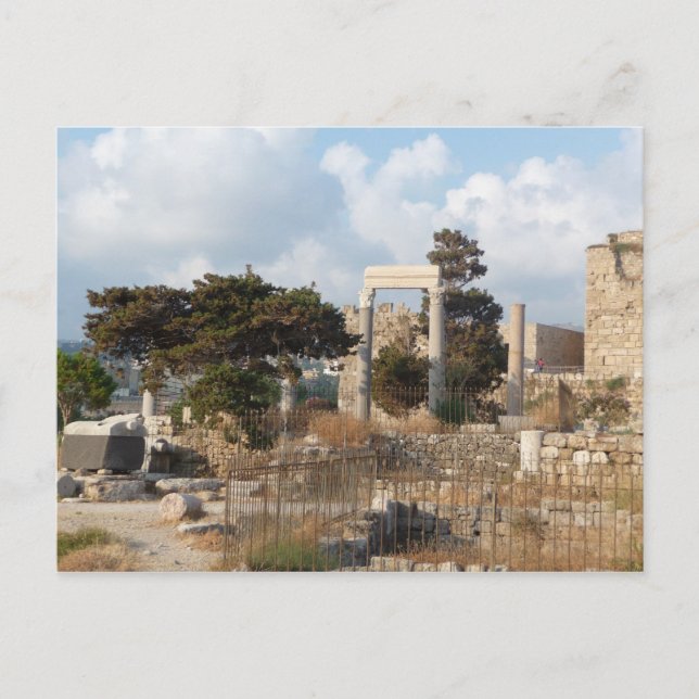 Carte Postale Ruines De Byblos (Devant)