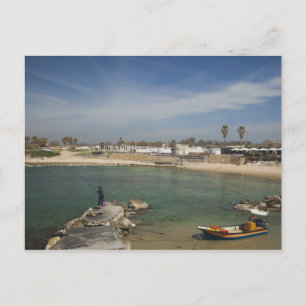 Carte Postale Ruines de Césarée du port construit par Hérode le