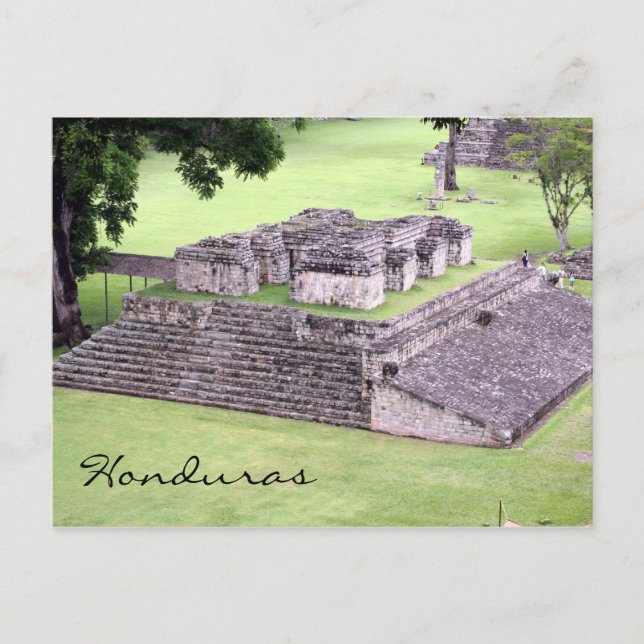 Carte Postale ruines de copán honduras (Devant)