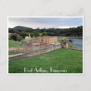 Carte Postale ruines du port arthur