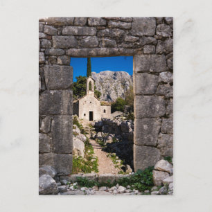 Carte Postale Ruines en Kotor, Monténégro