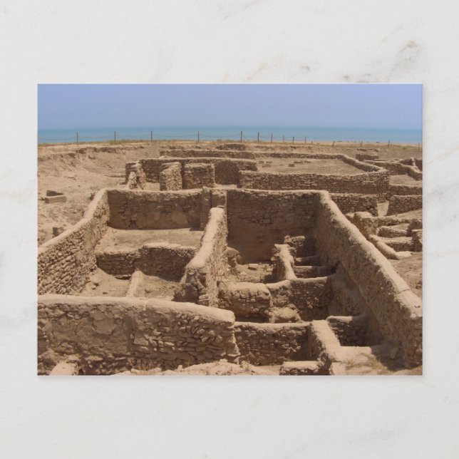 Carte Postale Ruines grecques de l'île de Failaka, Koweït (Devant)
