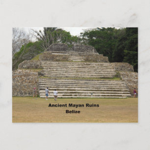 Carte Postale Ruines mayas antiques, Belize