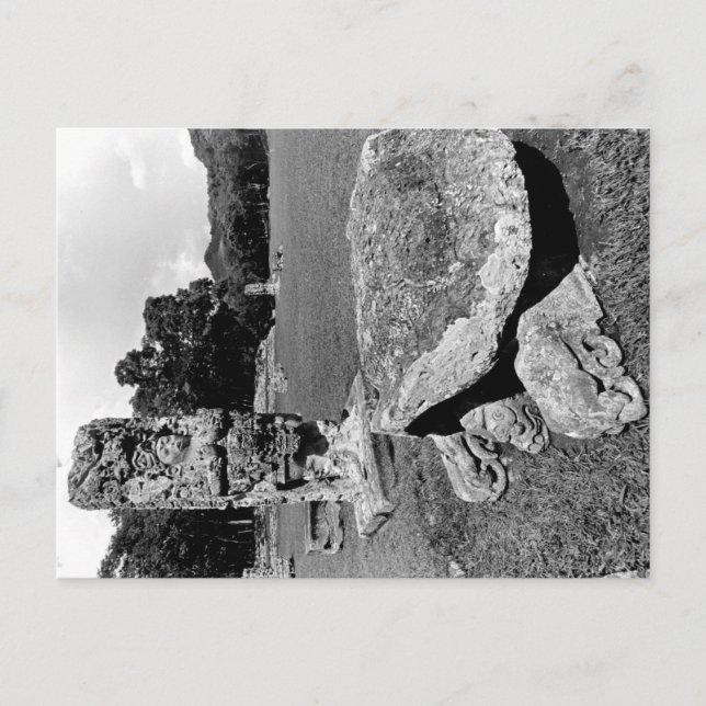 Carte Postale Ruines mayas de la tortue cosmique de Copan (Devant)