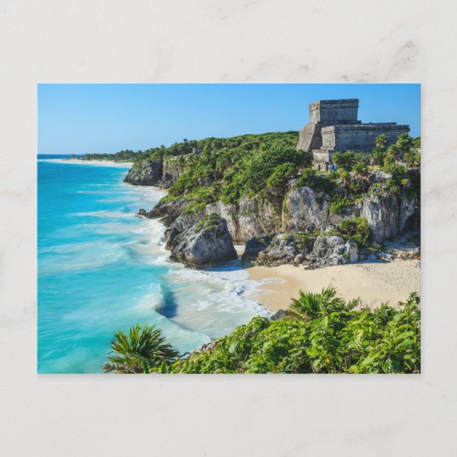 Carte Postale Ruines mayas de Tulum (Devant)