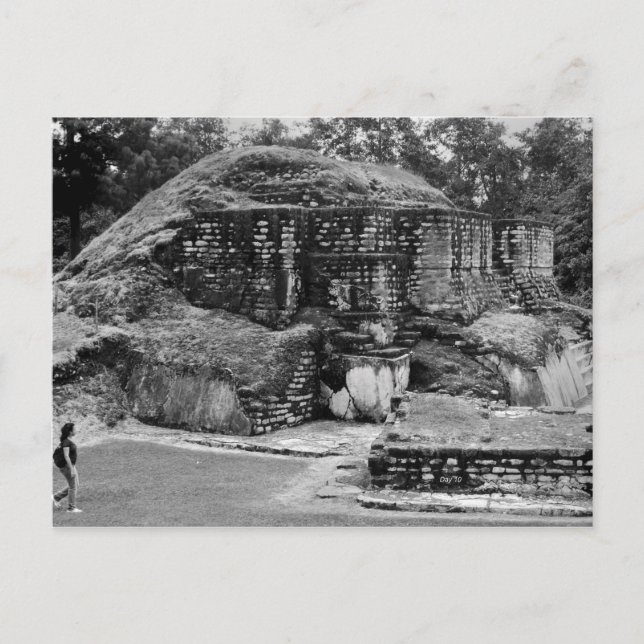 Carte Postale Ruines mayas, Guatemala (Devant)