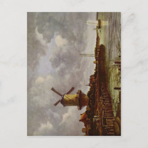 Carte Postale Ruisdael, Jacob Isaaksz. van M. hle von Wijk bei D