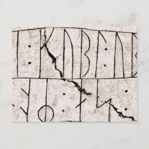 Carte Postale Rune DR 81