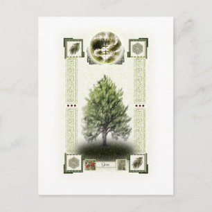 Carte Postale Runes Ogham - Ioho