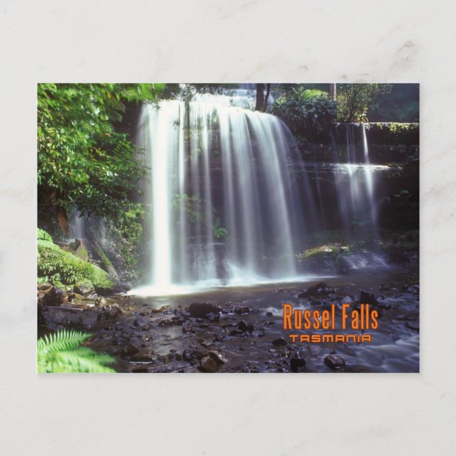 Carte Postale Russel Fall, Tasmanie, Australie (Devant)