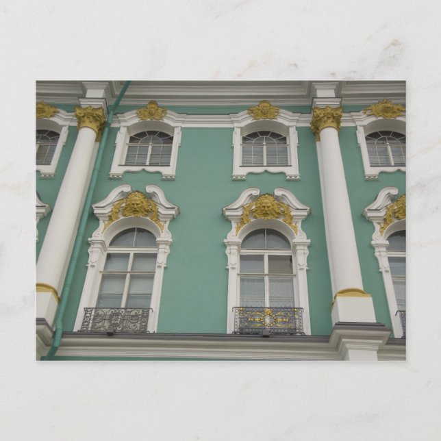 Carte Postale Russie, Saint-Pétersbourg, L'Ermitage (aka 6 (Devant)