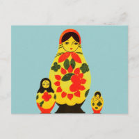 Russie vintage Chic Poupée Matryoshka