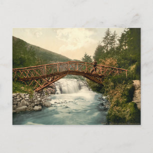 Carte Postale Rustic Bridge à Glenariff. Co. Antrim, Irlande
