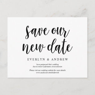 Carte Postale Rustic Farm, enregistrer notre nouvelle date, a re