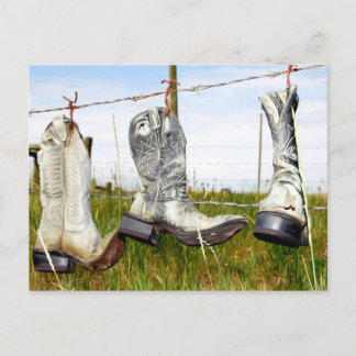 Carte postale rustique