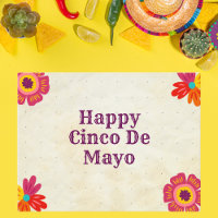 Rustique Floral Happy Cinco de Mayo