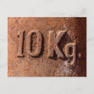 Carte Postale Rusty 10 kg