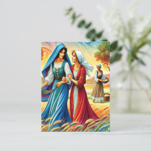 Carte Postale Ruth 1 Voyage par la loyauté et l'amour