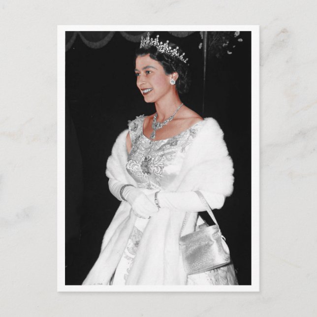 Carte Postale S. M. Elizabeth II, Reine (Devant)