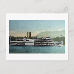 Carte Postale S.S. Robert Fulton - Ligne du jour de la rivière H