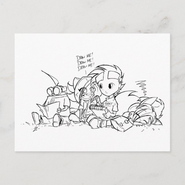 Carte Postale SA Kids (Devant)