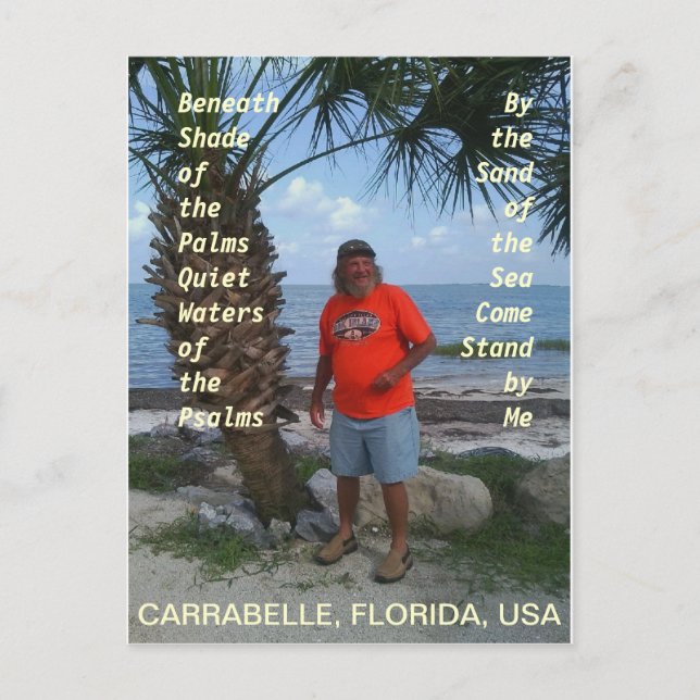 Carte Postale Sable de la mer (Devant)