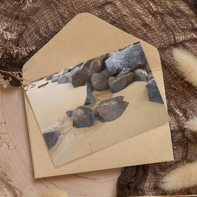 Carte Postale Sable et pierres (Créateur téléchargé)
