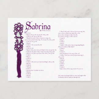 Carte postale Sabrina