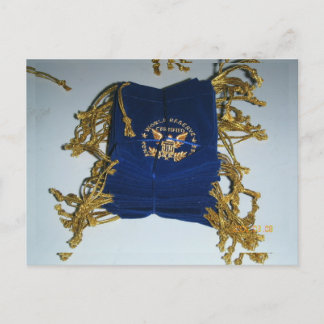 Carte Postale Sac à pièces, Pochette en velours, Sac à pièces à