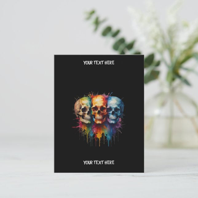 Carte Postale Sac Cadeau (Debout devant)
