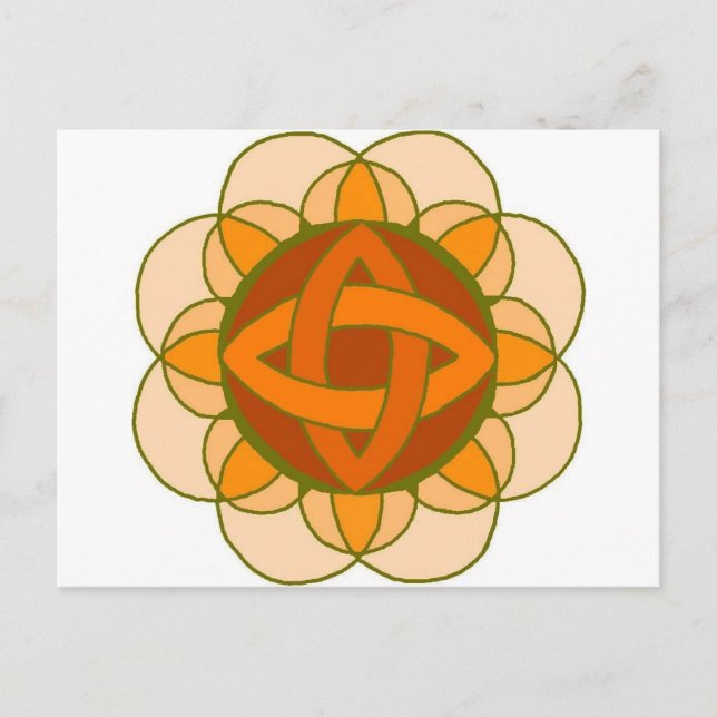 Carte postale "Sacral Chakra" (Devant)