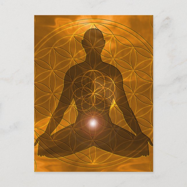 Carte Postale Sacral Chakra Swadhisthana (Devant)