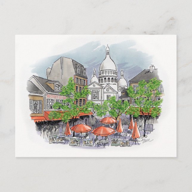 Carte postale Sacré Coeur (Devant)