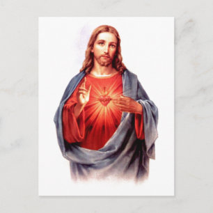 Carte Postale Sacré Coeur de Jésus