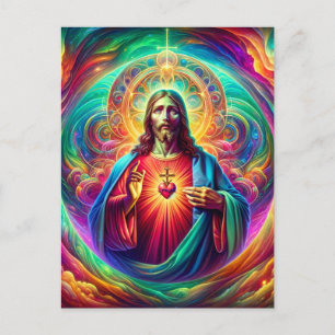 Carte Postale Sacré Coeur de Jésus