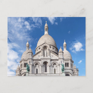 Carte Postale Sacré Coeur sur Montmartre - Paris, France