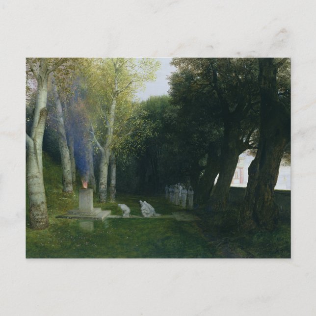 Carte Postale Sacred Grove, 1886 (Devant)