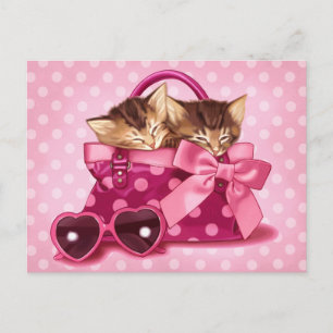 Carte Postale Sacs mignons