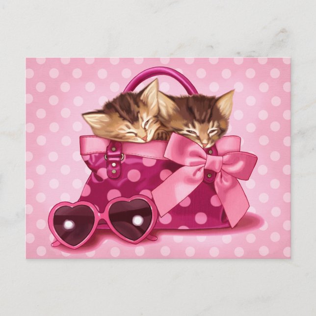 Carte Postale Sacs mignons (Devant)