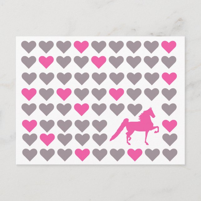 Carte postale Saddlebred - American Saddlebred Lov (Devant)