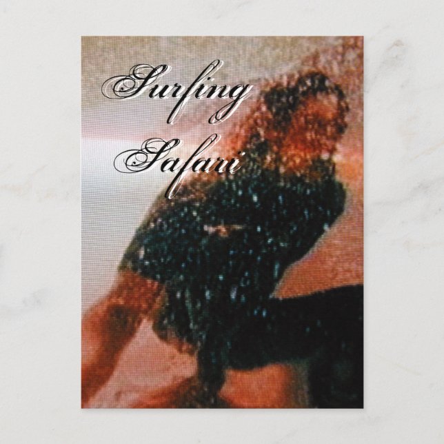 Carte postale Safari I - Personnalisable (Devant)