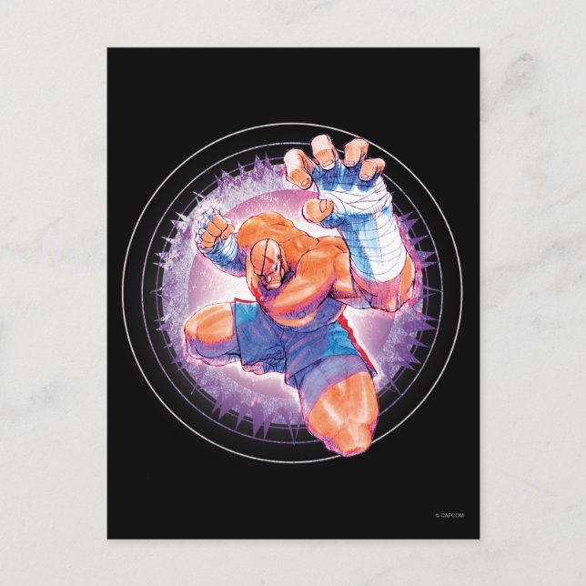 Carte Postale Sagat (Devant)