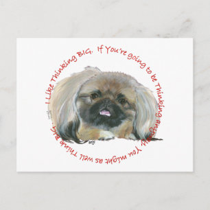 Carte Postale Sagesse Pekingaise - Penser GRAND