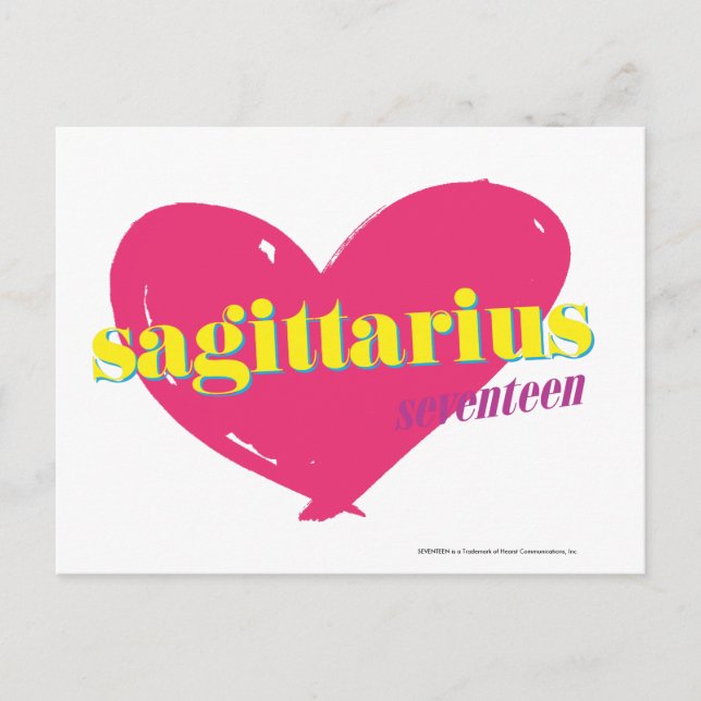 Carte Postale Sagittaire (Devant)
