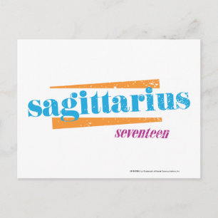Carte Postale Sagittarius Aqua