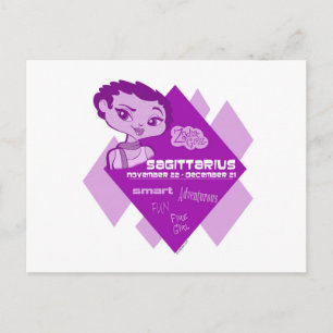 Carte Postale Sagittarius Postcard