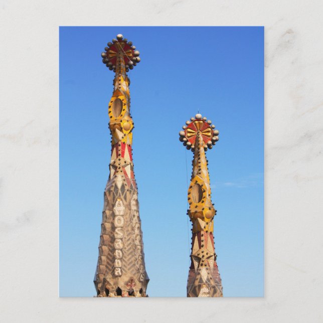 Carte Postale Sagrada Familia (Devant)