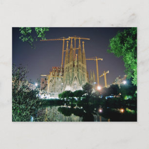 Carte Postale Sagrada Familia