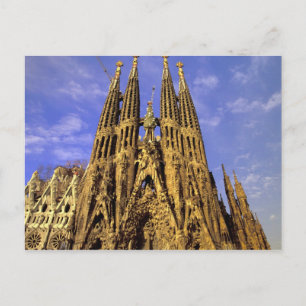 Carte Postale Sagrada Familia   Barcelone, Espagne